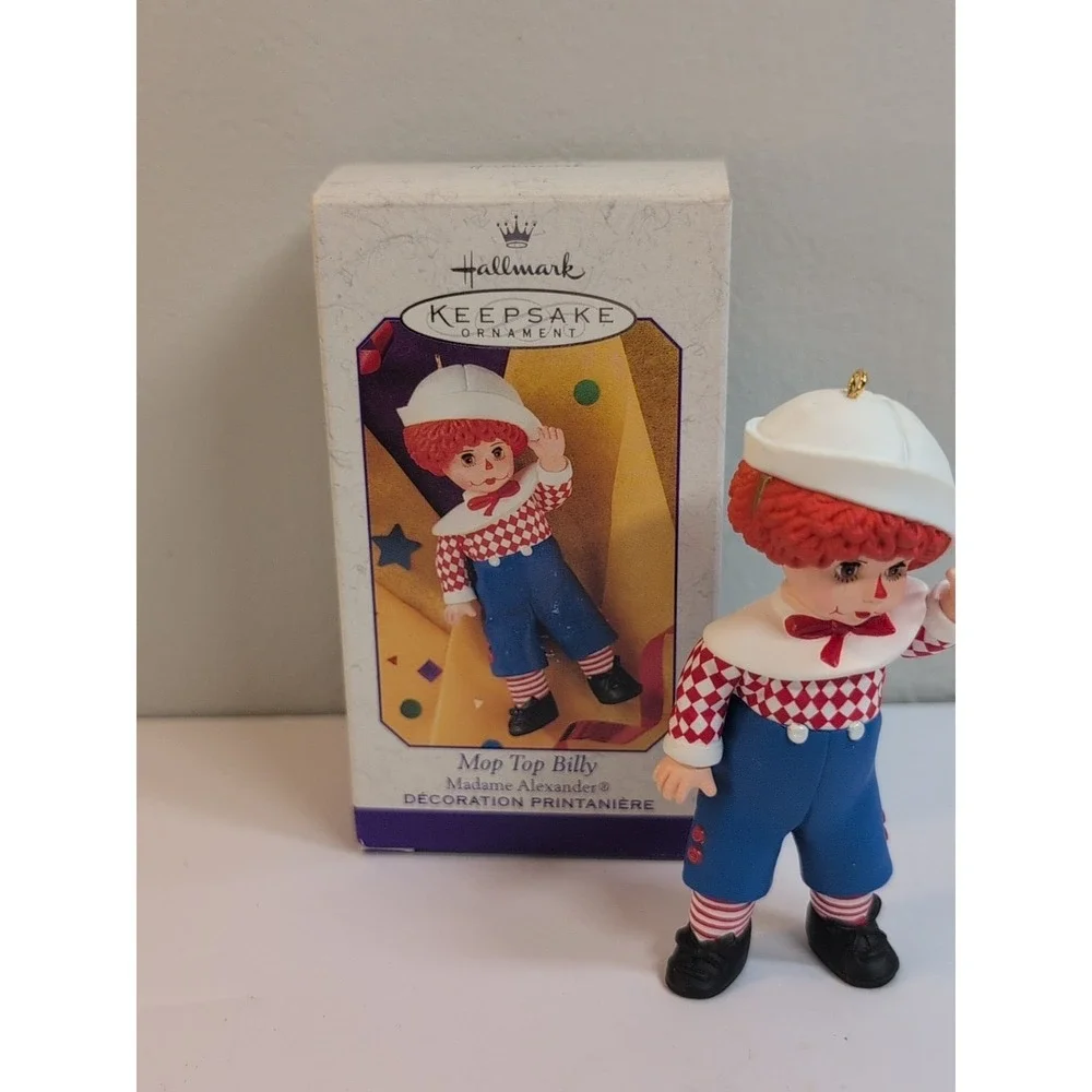Hallmark Keepsake Ornament-Mop Top Billy, dated 1999 Madame Alexander Series